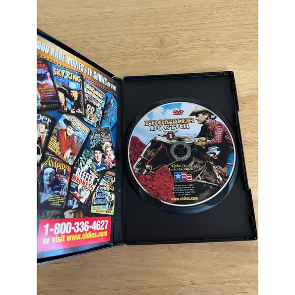 Frontier Doctor Volume 1 DVD Rex Allen 4 Exciting Episodes 1952 Classic TV Serie - Picture 2 of 4